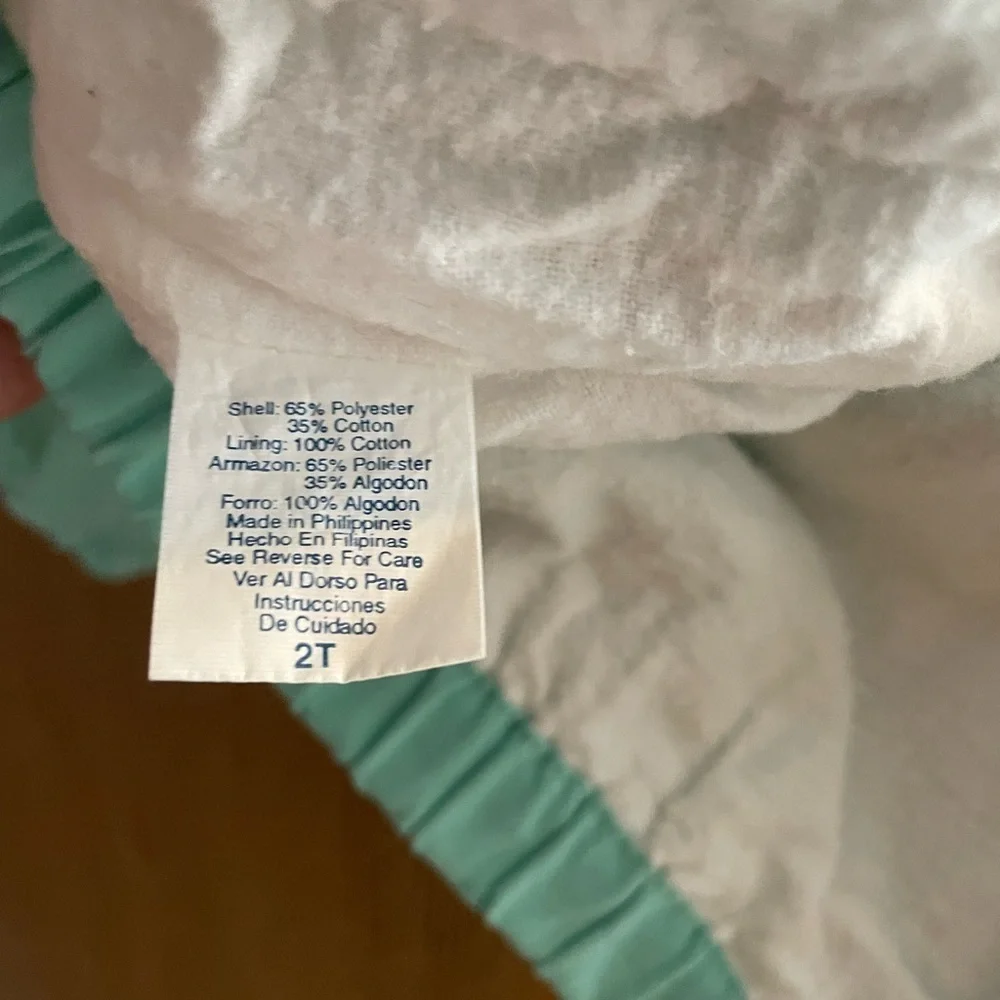 Carter's Mint Green Baby Jacket with White Accents